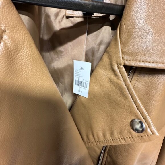 Lane Bryant Leather Jacket NWT Woman's Size 26-28 - Picture 8 of 11